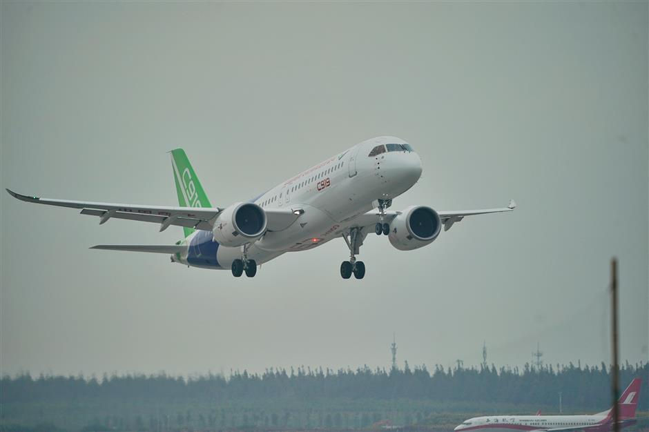 C919 manufactured with top-flight alloy material