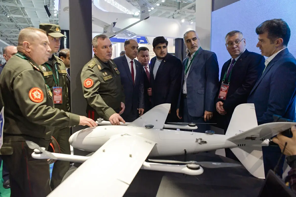 Drones, missiles, anti-tank missile systems: What did Iran and China show at MILEX-2023 in Minsk?