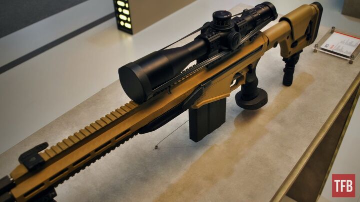 Caracal CSA338 AR-style .338 Lapua Magnum semiauto precision rifle