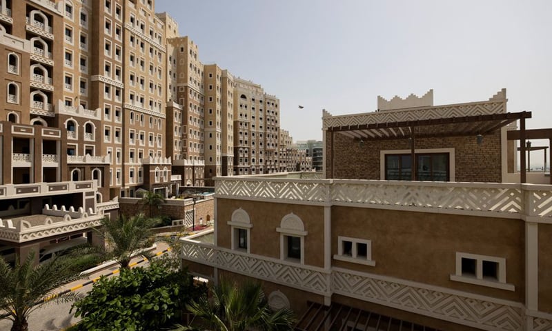 A general view of residential properties at the Balqis Residence on Palm Jumeirah in Dubai, United Arab Emirates on March 25, 2022. — Reuters/File