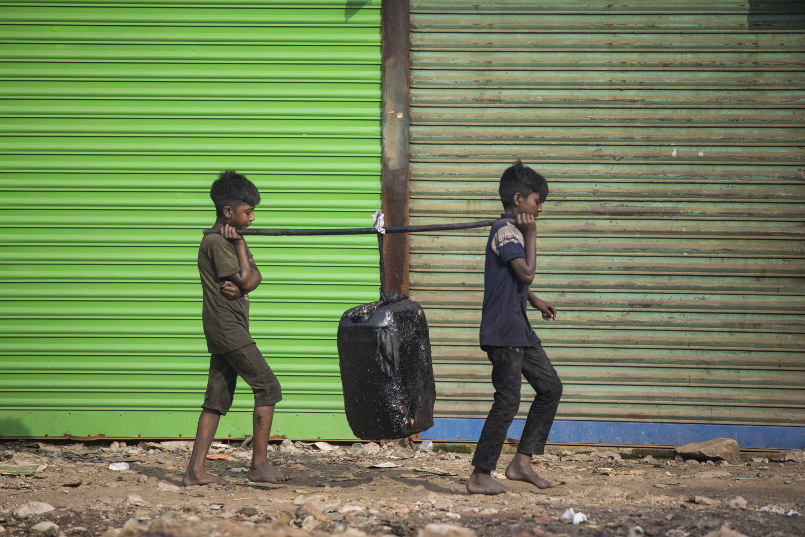 There is a demand from the international community that Bangladesh sign up to the convention and does not allow under-aged people to get into employment. Photo: Salahuddin Ahmed