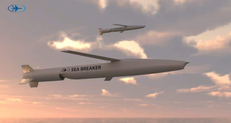 Rafael Unveils A New Long Range Guided Missile System, 'Sea Breaker'