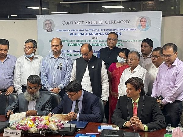 Bangladesh, India sign consultancy contract for two railway projects