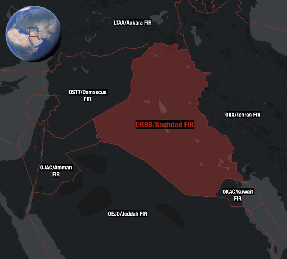 Iraqi airspace 