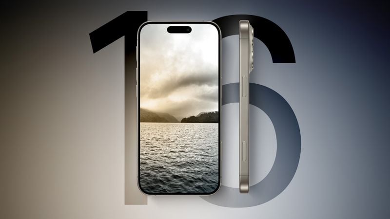 iPhone 16 render