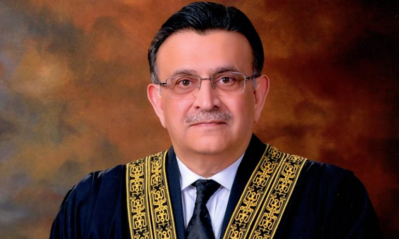 Chief Justice of Pakistan Umar Ata Bandial. – Photo courtesy Supreme Court/File