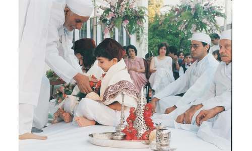 All about the kids: a traditional Parsi birthday ceremony / Photo by  White Star.