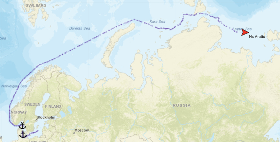 ns arctic route